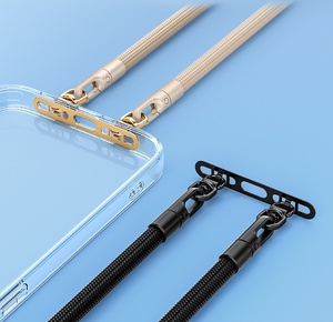 Laccetto per telefono con portachiavi e cordino 360 °   Clip Girevole Ultra Sottile in Acciaio Inossidabile per Tutti i Tipi <span class=keywords><strong>di</strong></span> Cover per Telefoni e Portachiavi - Product Image 2