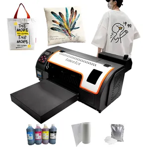 dtf printer printing machine 1 piece xp600 dtf impresora transfers film roll automatic t shirt dtf printer for clothes