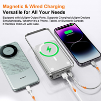 OEM 20000mAh Chargeur portable à charge rapide avec prise AC, affichage numérique, pour tous les téléphones mobiles