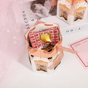 Wedding Candy Box Children'S Carousel Candy Box Accompanying Gift Creative Gift Paper Box