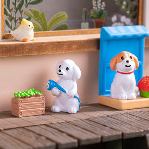 Realistico dettagliato piccolo cucciolo figure educativi cani animali giocattoli Mini cane figurine giocattolo per compleanno natale pasqua decorazione - Product Image 4