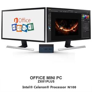 Mini PC Alder Lake N150 de Cuatro Núcleos, <span class=keywords><strong>DDR4</strong></span>, SSD, Nuevo, Compatible con Windows 11, 4K 60Hz, para Negocios, Trabajo, Hogar, PC de Bolsillo - Product Image 3