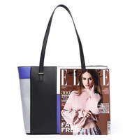 Guangzhou Usine Personnalisé PU cuir imperméable week-end shopper ladys sacs
