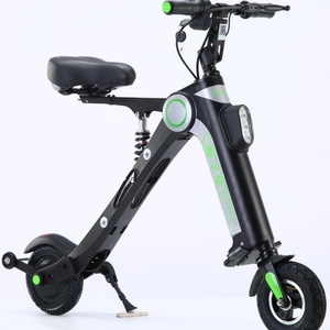 Bicicleta Eléctrica Plegable para Adultos, Bicicleta Eléctrica Pequeña para Mujer, Batería de Litio de 36 V y 7,5 Ah, Motor de Cubo Trasero de 250 W - Product Image 3
