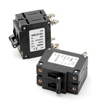 Disjoncteur magnétique hydraulique à bascule HD 250V