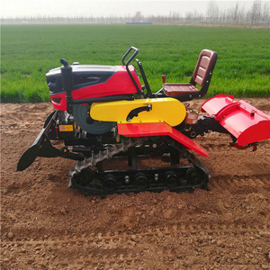 25HP Track Crawler <b>Rotary</b> Tiller – Powerful Agricultural <b>Machine</b> for Paddy Fields - Product Image 5