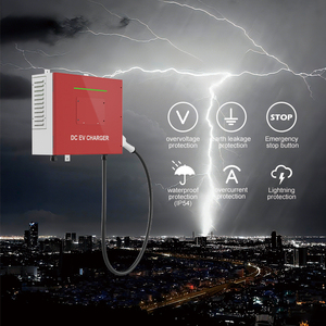เครื่องชาร์จรถยนต์ไฟฟ้าแบบติดผนัง 20kW ระดับมืออาชีพ พร้อมระบบชาร์จเร็ว CCS2 และการควบคุมผ่านแอปอัจฉริยะด้วย OCPP 1.6J สำหรับยานยนต์ - Product Image 4