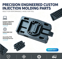Moulage par injection personnalisé OEM/ODM, boîtier en plastique ABS/PP, coque en plastique personnalisée, pièces en plastique sur mesure