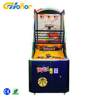 Machine de jeu de simulation de basket-ball à monnayeur, jeu de tir au basket-ball, en promotion