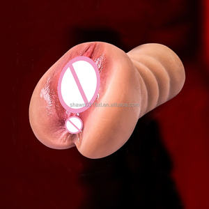 Xln Mannen Dubbel Gat Omgekeerde Vlees Volwassen Producten Vliegtuig Cup Seksspeeltjes Voor Mannen Masturbatie 100% Leven Waterdichte Vagina Anus - Product Image 2