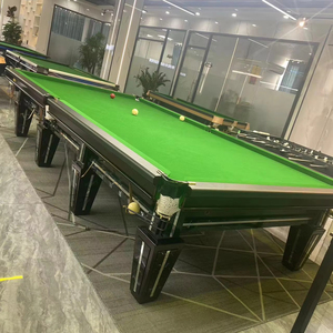 Mesa de Billar Profesional Rusa de Madera Sólida de 12 pies para Uso en Bares, Billard E-PT-090902, Mesa de Billar de Madera Sólida E - Product Image 1