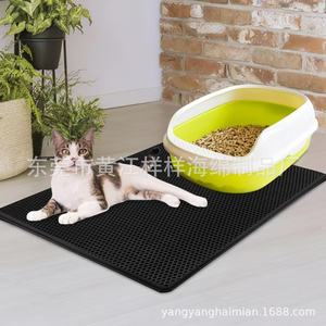 EVA <b>Cat</b> Litter Mat Rectangle Waterproof Non Slip For <b>Cat</b> Litter <b>Box</b> 30x30CM To 70x120CM - Product Image 4