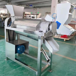 Machine d'extraction industrielle et commerciale de jus de fruits (noix de coco, gingembre) à vis à froid, capacité 500-1000 kg/h, moteur 220V/380V - Product Image 6