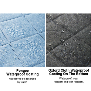 Manta de Picnic Impermeable Personalizada, Alfombra de Viaje Plegable Resistente a la Arena, Manta de Picnic para Exteriores, Impermeable, para Playa y Camping, con Correas - Product Image 2