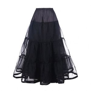 Jupe longue en cuir rouge pour femmes, jupe plissée en cuir d'agneau véritable pour filles - Product Image 1