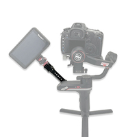 Support d'extension en alliage d'aluminium sur mesure avec fonction de dégagement rapide et technologie de découpe CNC pour la prise de vue vidéo avec caméra