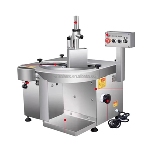 Machine à trancher la viande entièrement automatique de qualité commerciale, coupe-viande frais à épaisseur réglable pour bacon, ventre de porc, bœuf - Product Image 1