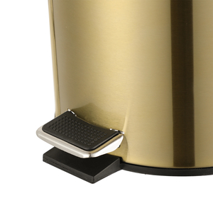 Bộ bàn chải vệ sinh nhà vệ sinh bằng thép không gỉ 5L 1,3 gallon màu vàng - Product Image 4