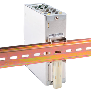 แหล่งจ่ายไฟแบบราง DIN MEAN WELL NDR-120-24 120W 24V 5A สำหรับอุตสาหกรรม AC-DC แบบขาออกเดี่ยว ติดตั้งบนราง DIN - Product Image 2