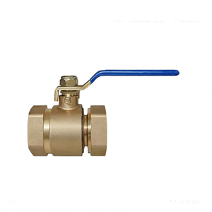 Válvula de Bola COVNA DN40 con Rosca Hembra CW617N SS316L DN40 con Manija de Bloqueo Upvc/Latón/Acero Inoxidable - Product Image 3