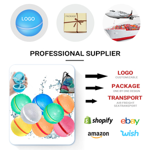 Plage Fun boules d'eau magnétiques Silicone rechargeable <span class=keywords><strong>jeu</strong></span> de <span class=keywords><strong>combat</strong></span> de l'eau jouet de plein air ballons d'eau colorés pour les Promotions - Product Image 4