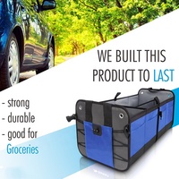 Organisateur de rangement pour coffre de voiture avec bacs de chargement pour outils et étagères de garage pour sacs Meilleurs produits automobiles SUV
