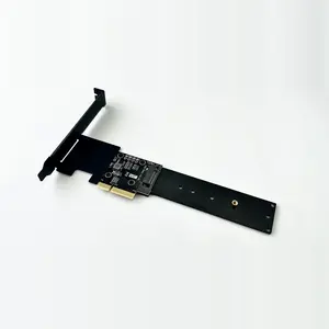 Adaptador PCIe 5.0 X4 a <span class=keywords><strong>M</strong></span>.2 NVME SSD con Soporte, Compatible con Gen5, en Existencia, Hecho en China, Guatemala, Accesorio de Computadora - Product Image 4