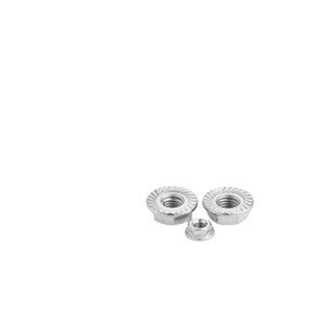 น็อตหน้าแปลน M4-M16 ชุบสังกะสี สีเงิน มาตรฐาน GB6170-86 ระดับ 4.8 อุปกรณ์ยึดสำหรับซ่อมและเปลี่ยนอะไหล่จักรยาน - Product Image 3