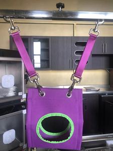 Arnés impermeable de <span class=keywords><strong>hamaca</strong></span> de tela Oxford con gancho de acero inoxidable, arnés colgante para mascotas, herramienta de aseo para gatos y perros para salón de mascotas - Product Image 2