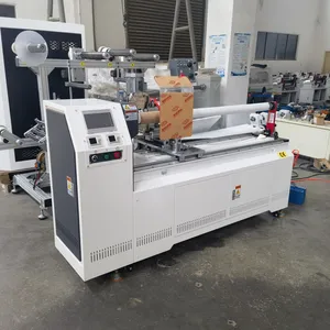 Pvc pe pet film roll shaft cutting machine