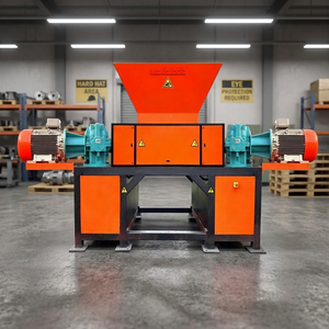 High Performance Refrigerator Crushing Machine Double Shaft Semi Automatic 4000–5000 Kg/Hr Industrial <b>Waste</b> Shredding Machine - Product Image 1
