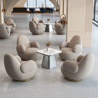 Fauteuil inclinable Yifan minimaliste en tissu blanc et chêne massif avec dossier solide et panneau MDF, design moderne pour un confort réglable en hôtel