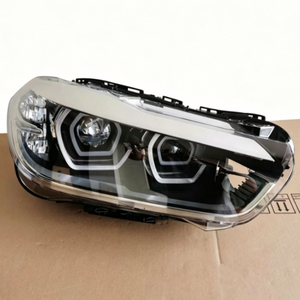 Ensemble de phares LED pour <span class=keywords><strong>BMW</strong></span> <span class=keywords><strong>X2</strong></span> F39 2020-2023, remis à neuf d'origine, OE63117489229 OE63117489230 - Product Image 1