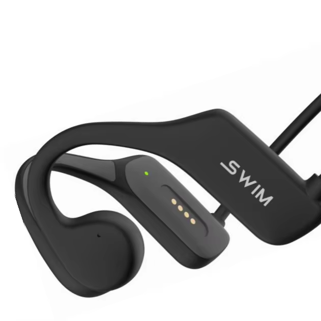 Wireless Bone Conduction Earphones IP68 Waterproof Grade Built In Storage Stable Bluetooth 5.4 For Sports Use