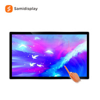 Écran d'affichage publicitaire intelligent Android WiFi ultra-fin suspendu pour menu intérieur, 32'' 43'' 50'' 55 pouces