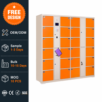 Casillero de Entrega de Paquetes de Autoservicio, Gabinete de Almacenamiento Inteligente con Pantalla Táctil Impermeable, Sistema Android, Caja de Recogida Express OEM
