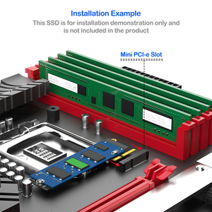 <strong>Mini</strong> <strong>PCI</strong>-<strong>e</strong> M.2 M Key Adapter NVMe SSD Converter Supports 2230/2242/2260/2280 Industrial PC/Desktop Hardware Expansion in Stock - Product Image 5