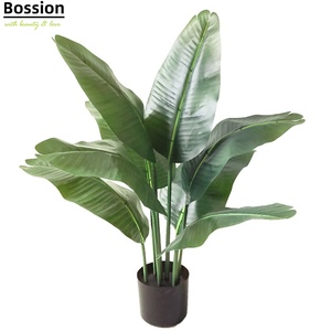 ต้นไม้เทียม bossion ต้นไม้เทียมเทียมเทียมสำหรับตกแต่งบ้านปลูกกล้วยแตกต่างกัน - Product Image 1