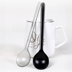 Chất lượng cao 17cm PS nhựa muỗng dày xử lý súp và muỗng gạo cho home & Nhà hàng sử dụng cá nhân bao bì muỗng - Product Image 3