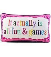 Housse de coussin moderne à motif dessin animé 100 % polyester, broderie artisanale de luxe, kits personnalisés pour point de croix