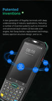Escáner de Código de Barras Portátil Resistente NORGEE con Android 11/13, Procesador Octa-Core, Pantalla de 4 Pulgadas, Batería Extraíble e Interfaz Inalámbrica