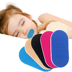 شرائط وردي شفاه النوم والأنف مستطيلة جدا ميكروفيبر رمادي غير سامة تنفس الشريط التعبئة والتغليف شريط لاصق إغلاق الفم في الليل - Product Image 1