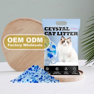 Produit le plus récent et populaire : Litière pour chat en cristal de haute qualité, faible dispersion, hautement absorbante - Product Image 1