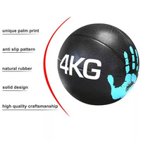 Balón Medicinal de Goma para Fitness NQ SPORTS con Logotipo Personalizado, de 1-5 kg, para Entrenamiento de Fuerza, Portátil, para Gimnasio