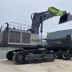 Pelle hydraulique d'excavation Ze1250g, capacité de charge de la benne à roche de 116 tonnes métriques, 7-10 mètres cubes - Product Image 6