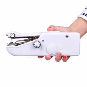 Andheld-minimáquina DE COSER portátil, herramienta de puntada rápida, máquina de coser eléctrica inalámbrica