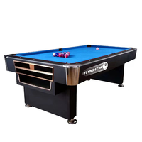 Table de billard professionnelle exclusive de 9 pieds, d'occasion, pour tournoi, vente en gros usine