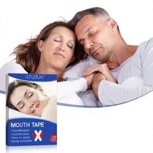 Bandelettes adhésives transfrontalières en forme de X pour adultes, pour la respiration nocturne par la bouche et le soulagement du ronflement, améliorent le sommeil et préviennent les troubles du sommeil - Product Image 1