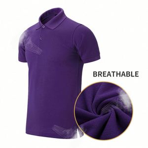 Design Professional Corporate Embroidered Polo Shirts Private Label High Quality Men Women Unisex Office Wear Plus Size - Product Image 3