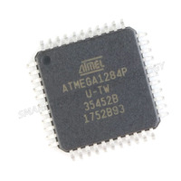 Nuevo Chip IC MCU ATMEGA1284P-AU TQFP-44 AVR Original de 8 Bits, 128kB Flash, 1.8V-5.5V